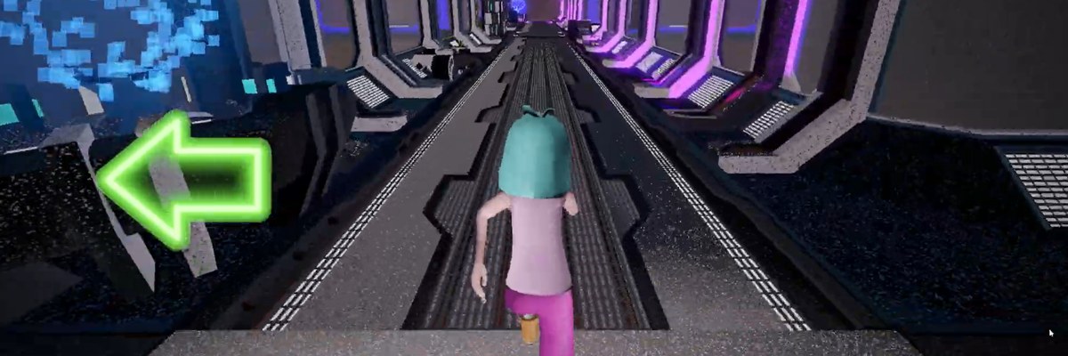 MindRunner のプレイ画面
